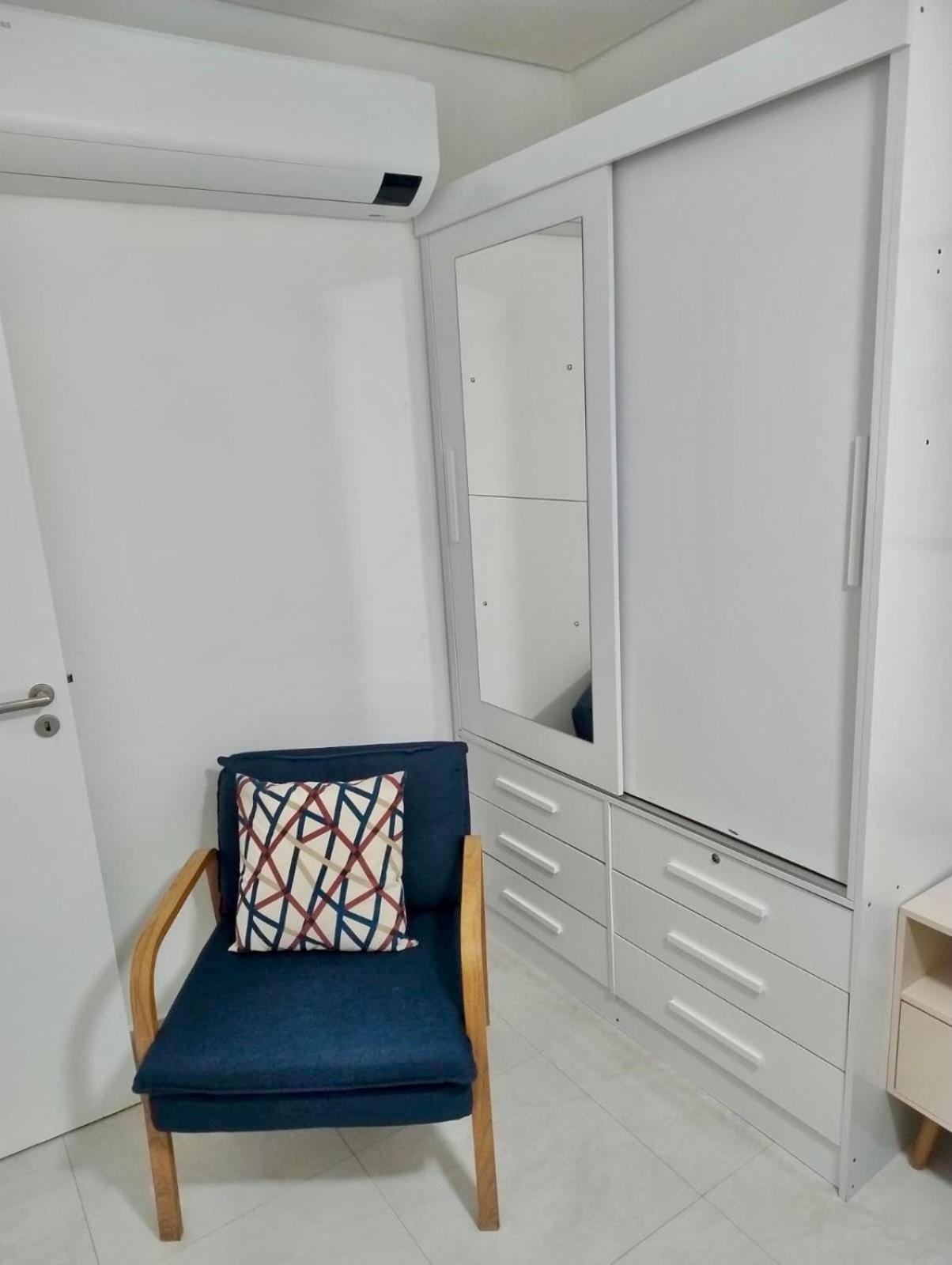 Apto Otima Localizacao A 100M Da Praia, Piscina, Ar Condicionado, Garagem E Portaria 24H Praia Grande  Esterno foto
